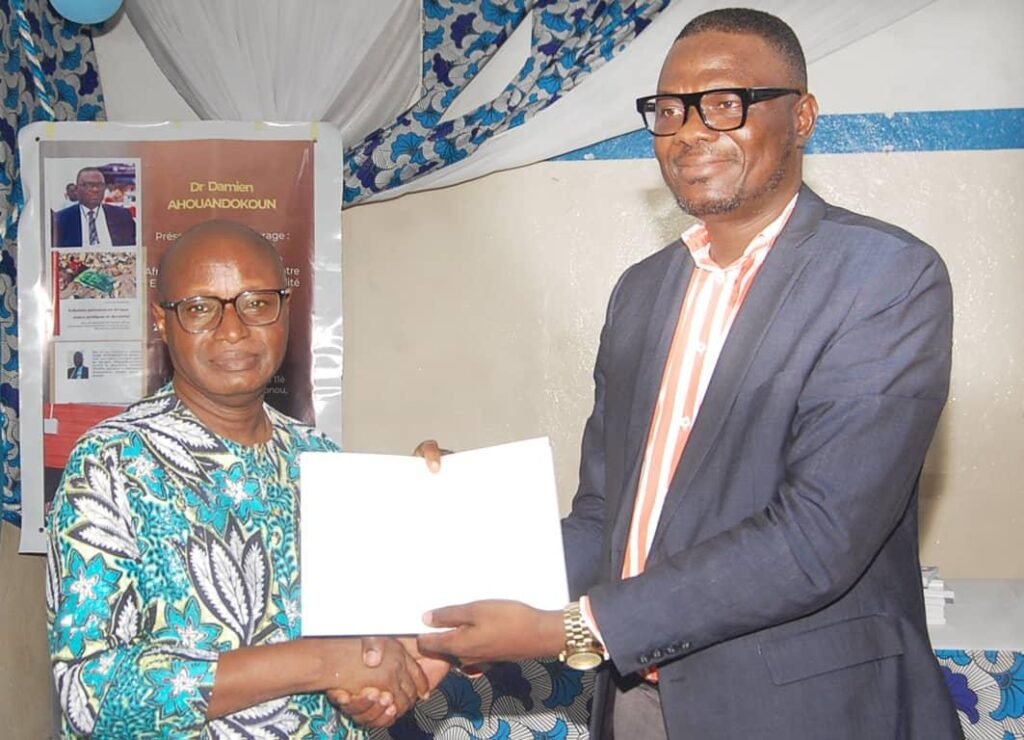 Maxime Sohou et Damien Ahouandokoun