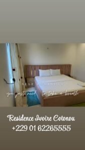 Lire la suite à propos de l’article Résidence Ivoire Cotonou, une adresse discrète qui séduit par son confort et son accessibilité.